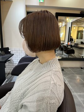 サロンドミルク 溝の口店(salon de MiLK) 20代30代40代/ボブ/ミニボブ/ベージュカラー［溝の口］