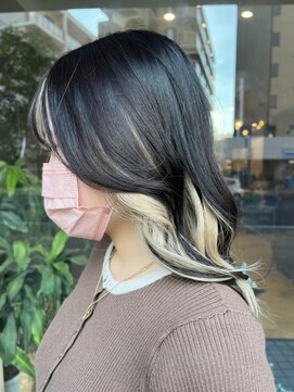 アヤナ バイ アヤラ(ayana by ayala) ホワイトブロンド×ブラック