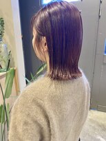 フェンヘアーアイス 中目黒(Fen.hair ici)&nbsp;20代30代ナチュラルボブ肩ラインモテ髪大人かわいい切りっぱなし