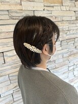 ヘアセット、結婚式お呼ばれヘア