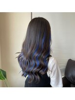 レヴェリー(REVERIE) #プルエクステ#ハイライト#ブルー