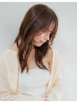 ベンジー 沖縄店(benji) 大人ガーリーレイヤーヘアモカブラウン　2