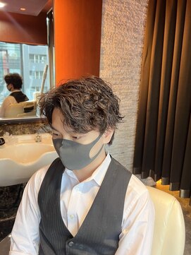 アールドボーテ 理容室(R de Beaute) 銀座 ウェーブパーマ