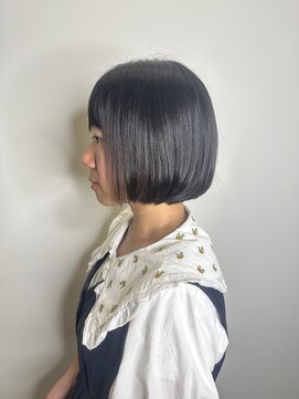 ゼンドットカラスマ(Zen.karasuma) ボブ×地毛風ストレート
