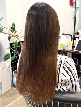 ポルテヘアー(porte hair)の写真/【姫路駅5分】酸性ストレート/縮毛矯正特化サロン！どんなクセのお悩みにも対応♪憧れのヘアを実現します◎