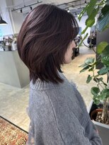 メリー オオサカ(Merly Osaka)&nbsp;ほんのりパープルをプラスで透明感ボルドー！