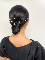 バブルス 所沢店(BUBBLES)&nbsp;ツヤ×タイトシニヨン