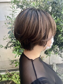 ココカラヘアー ニコ(cococara hair nico) ハンサムショート/タイトショート/丸みショート/艶髪/前髪なし