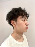 メンズパーマ/メンズヘア/ツーブロック/ニュアンスパーマ