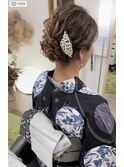 浴衣ヘアー
