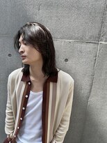 オアシス 表参道(OASIS) レイヤー顔まわりかきあげミディアムロング