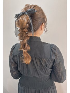 ココル(cocolu) 編みおろしポニー