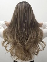 ソヨン 仙台落合店(SOYON)&nbsp;バレイヤージュ×ゆるカールロング