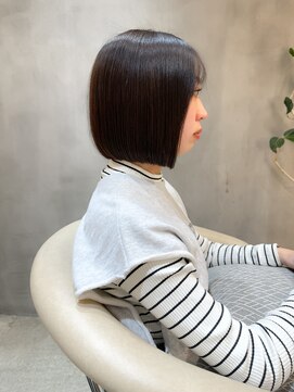 ロンド エスポワール 錦糸町(Lond espoir) 【澤口】カールセミディシアカラーボブ姫カット