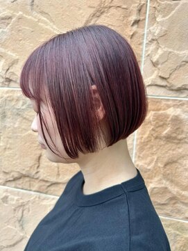 テラス ヘアアンドボタニカル(terrace) terrace岩政/ミニボブ/30代40代/姪浜