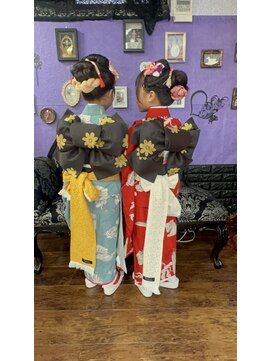 花璃美庵 新日本髪