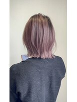 ハイク(HYKE)&nbsp;バレイヤージュ履歴☆くすみピンク