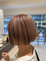 マージュ ギンザ(marju GINZA) ☆ブリーチカラー オレンジブラウン×ローライト