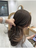 イヤリングカラーで垢抜け！
