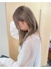 ダブルカラー＋プレミアム4stepトリートメント  ￥14000 