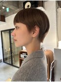 ハンサムショートボブマッシュショート