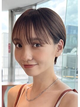 アビー(ABBEY4) 丸みショート/コンパクトショート/可愛いショートヘア/前髪あり