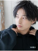 20代30代カジュアルツイストパーマメンズショートg戸田公園