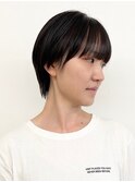 【松戸　松田】マッシュショート　襟足長め　前髪あり