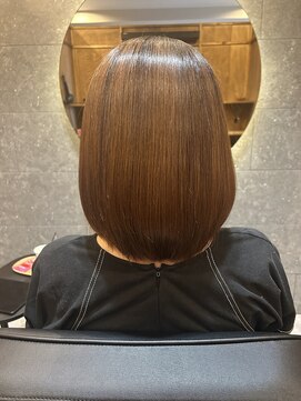 トゥーリ 大野城下大利店(tuuli) 艶やかに揺れる♪鎖骨ボブの髪質改善