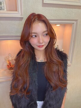 エイミーバイアフロート(amie  by afloat) 大人気《オレンジブラウン》で秋色に◎