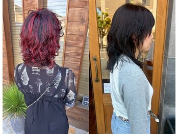 リシェール リーフ 越谷(RICHAIR leaf)の写真/お子様もつれて一緒にお越しください♪ベビーカーで横づけもできます*[越谷/髪質改善/白髪染め/白髪ぼかし]