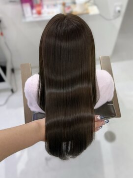 ハピネス 梅田茶屋町店(HAPPINESS) 韓国風/レイヤーカット/顔周り/顔まわり/髪質改善/ベージュ