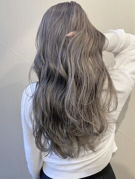 ベルヘアーデザイン 堺東(Belle hair Design) ハイトーンオリーブグレージュイルミナカラー20代30代40代堺東