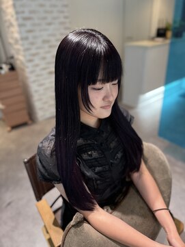 エノワ(enowa) ブリーチなしディープバイオレット