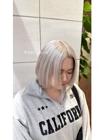 セレーネヘアー オオサカ 心斎橋店(Selene hair OSAKA)&nbsp;ホワイトカラー☆