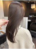 ★ブリーチなしチョコレートブラウンヘーゼルベージュオリーブ春