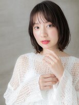 カバーヘア ブリス 川口(COVER HAIR bliss)&nbsp;シースルーバング大人ガーリー小顔外ハネボブディX川口20代30代