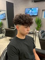 リッチブランドアンドコー(Rich Brand&Co)&nbsp;スパイキーショート　フェード　スペインカール　ルーズパーマ