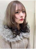 エンドカラー×ハイレイヤーで動きたっぷりスタイル