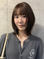 ナループロアポンテ(Nalu pu loa PONTE)&nbsp;ボブレイヤー/ハッシュレイヤー/オリーブブラウン