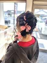 オリー 掛川大坂店(OLY) ツイン編みおろしヘア/イベントヘアセット