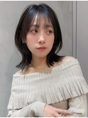 □クールショート/顔周りカット/前髪白髪/30代40代50代/錦糸町