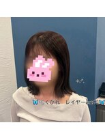 リル 東川口店(Lilou)&nbsp;ミディアム　くびれレイヤー　☆