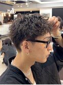 ルーズショートスパイキーショートツーブロック短髪