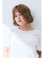 コムマティス 恵比寿ガーデンプレイス(Comme Matisse)&nbsp;ふんわりボブ×ベージュ