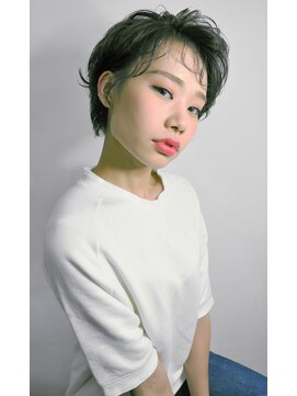 ヘアーサロン サボイア(HAIR SALON SAVOIA) クセ毛風 シースルーショート