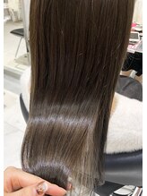 L'ami独自(２)『 髪質改善・ダメージケアカラー 』- カラーしたのにツヤツヤになる！？特殊カラー -