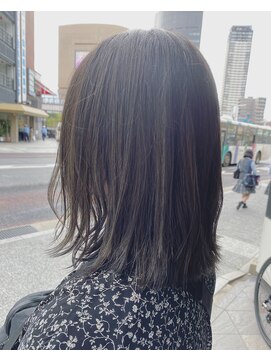 ヘアーサロン アウラ(hair salon aura) 【aura】カラースタイル　ダークグレージュ