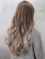 オーブ ヘアー アムール 学芸大学店(AUBE HAIR amour) 【AUBE HAIR】アッシュベージュグラデーション_ラフロング