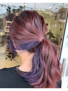 リラシー ヘアーアンドビューティー 龍ケ崎店(RELASY hair&beauty) モテ☆ ディープルビィー 【新色イルミナカラー】
